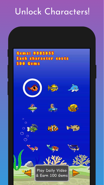 Ocean Pollution - Gameplay image of android game