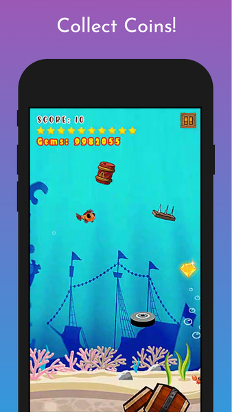 Ocean Pollution - Gameplay image of android game