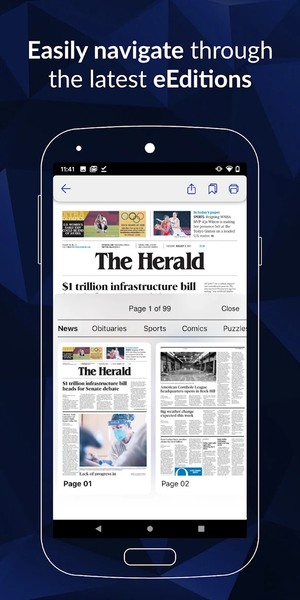 Rock Hill Herald SC newspaper - Image screenshot of android app