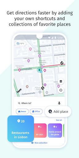HERE WeGo BETA - عکس برنامه موبایلی اندروید