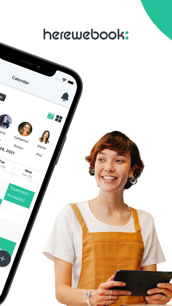 HereWeBook: Booking System App - عکس برنامه موبایلی اندروید