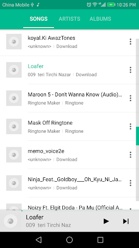 Panda Music Player - Ringtone Maker - عکس برنامه موبایلی اندروید