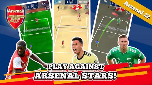 Arsenal Footvolley - Gameplay image of android game