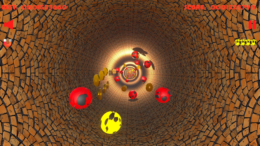 Tunneled - Gameplay image of android game