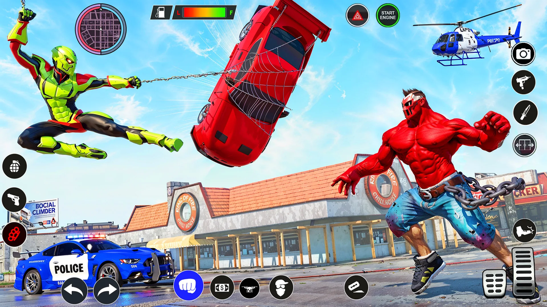Superhero Game Crime War Clash - عکس بازی موبایلی اندروید