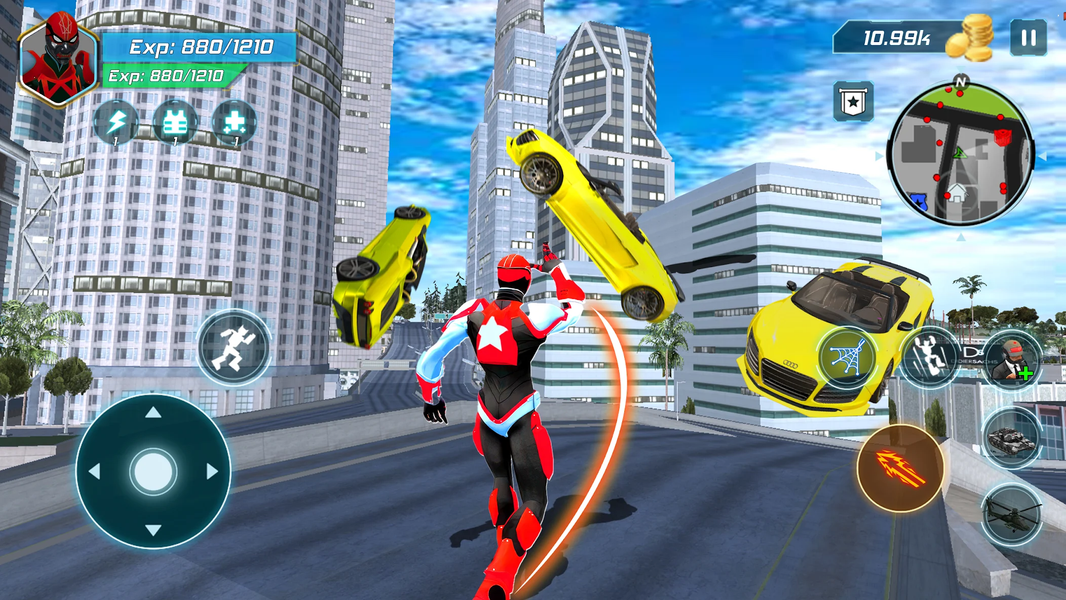 Gangster City Rope Game - Gameplay image of android game