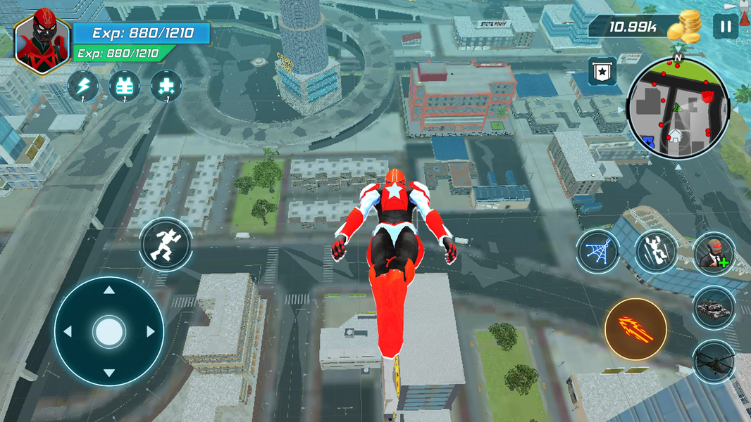 Gangster City Rope Game - Gameplay image of android game