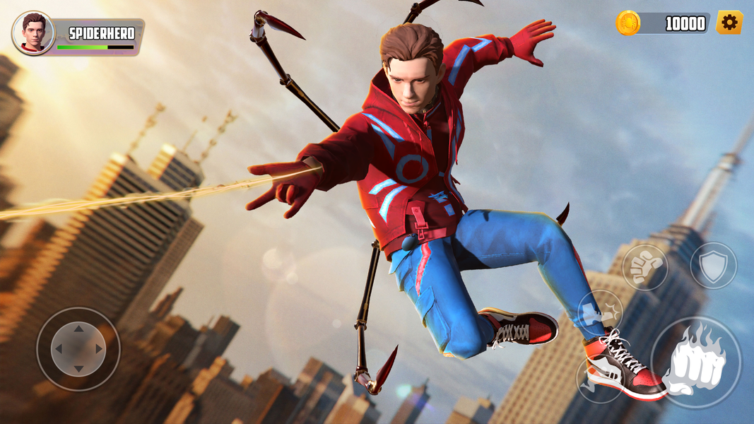 Spider Hero Man: Multiverse - Gameplay image of android game