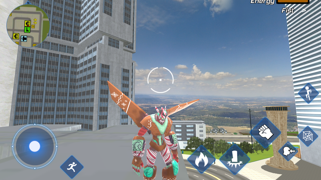 Robot Car Transformation game - Gameplay image of android game