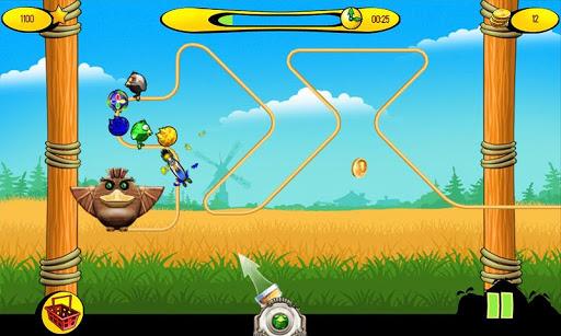 Birds On A Wire: Match 3 - Gameplay image of android game