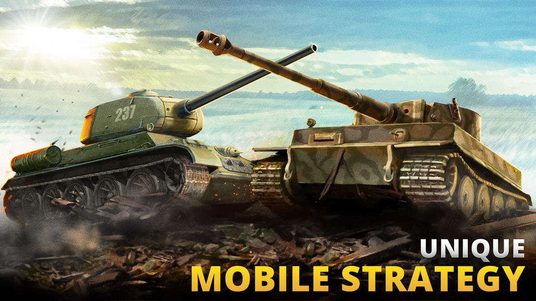 Tanks Charge: Online PvP Arena - عکس بازی موبایلی اندروید