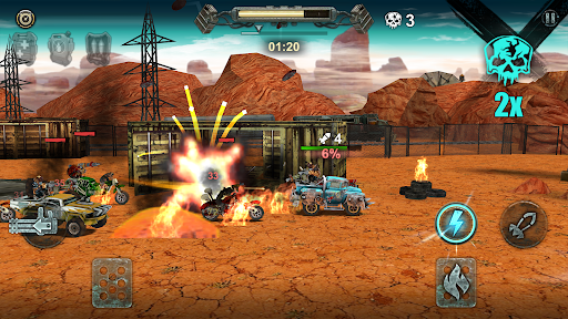 Dead Paradise Car Race Shooter - عکس بازی موبایلی اندروید