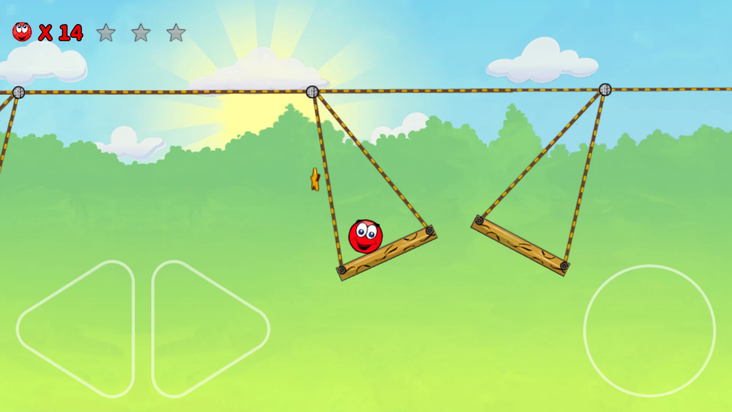 Red Ball 3: Jump for Love! Bou - Gameplay image of android game