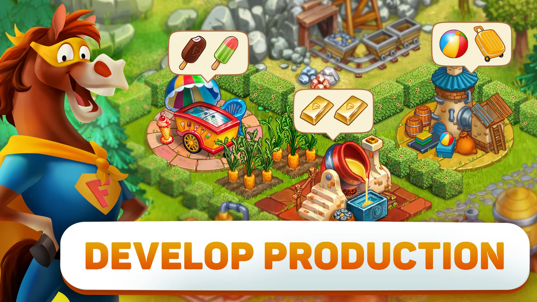 Superfarmers: Farm Simulator - Image screenshot of android app