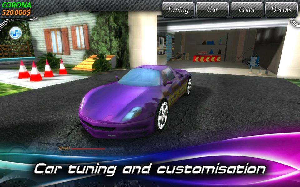 Race Illegal: High Speed 3D - Gameplay image of android game
