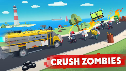 ZOMBIE DERBY: BLOCKY ROADS - Play Online for Free!