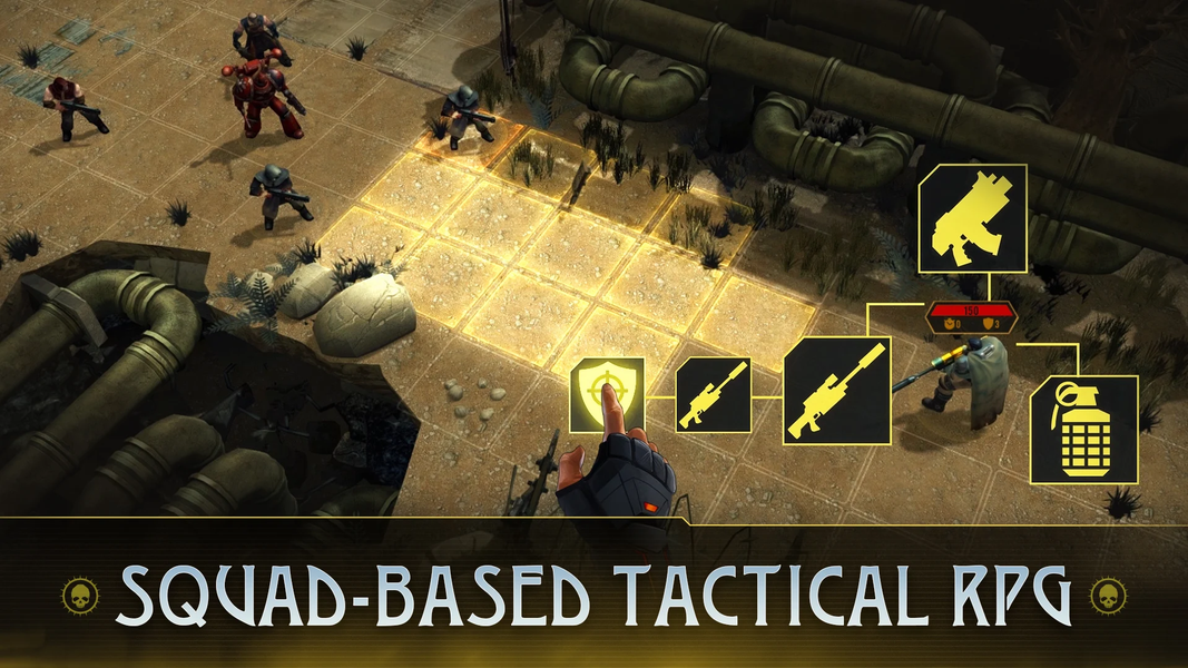 Warhammer 40,000: Space Wolf - Image screenshot of android app