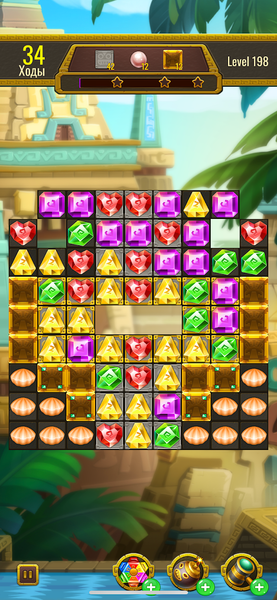 Jewels Maya Quest: Gem Match ۳ - عکس بازی موبایلی اندروید