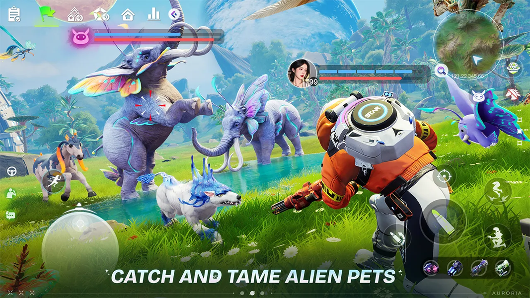 Auroria: a playful journey - Gameplay image of android game