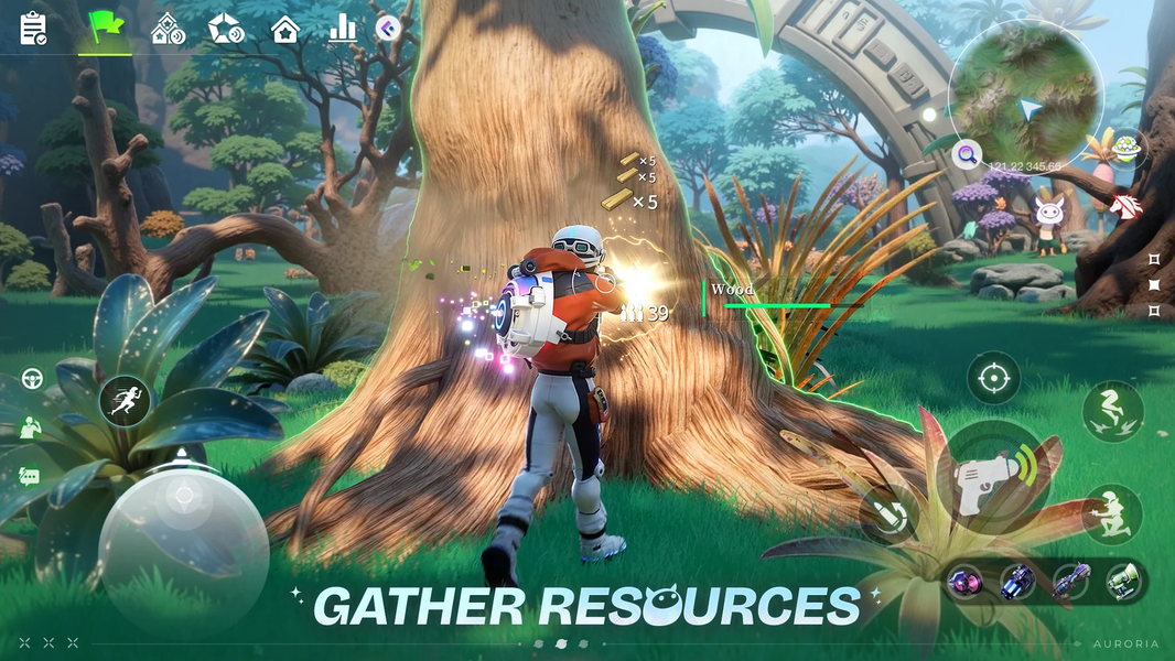 Auroria: a playful journey - Gameplay image of android game