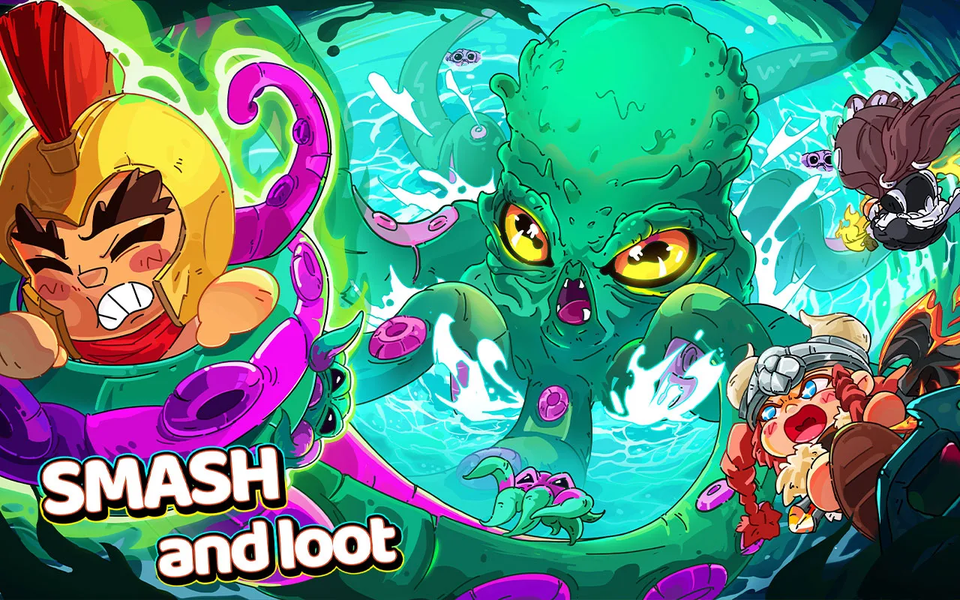 Hero's Land: GrimLoot - عکس بازی موبایلی اندروید