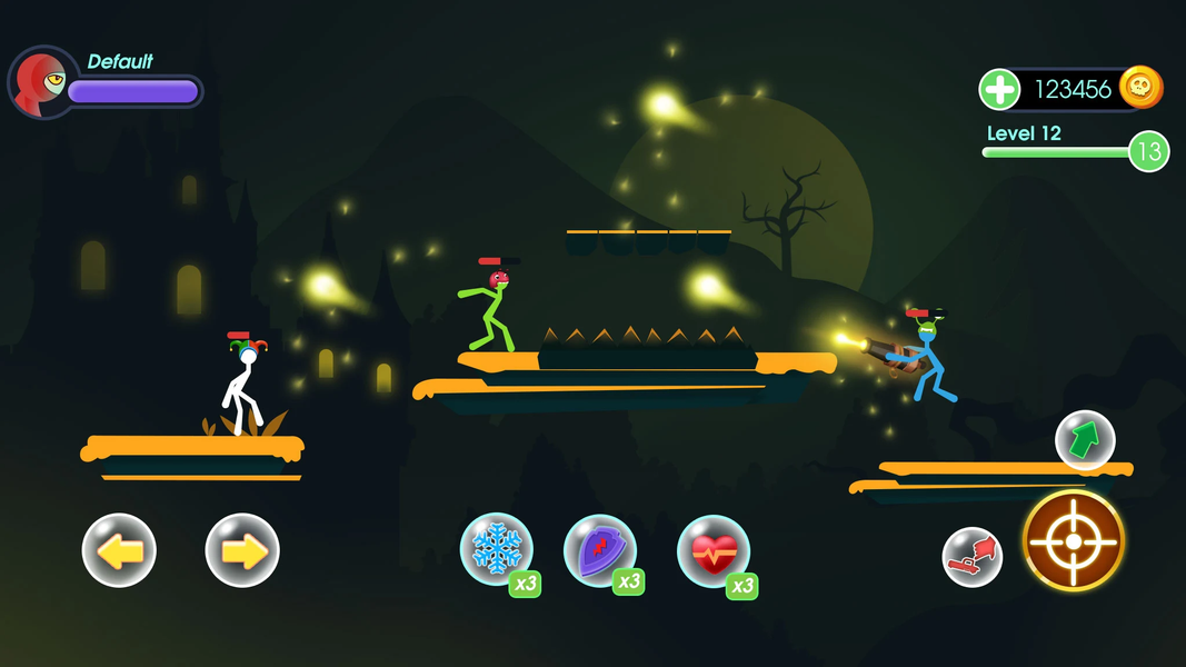 Stickman : Galaxy Wars - Gameplay image of android game