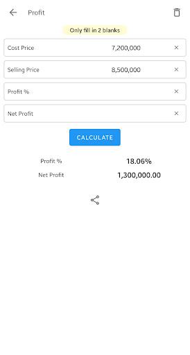 FCalc: Financial Calculator - Image screenshot of android app