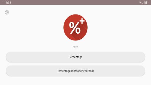Percentage Pro | % calculator - عکس برنامه موبایلی اندروید