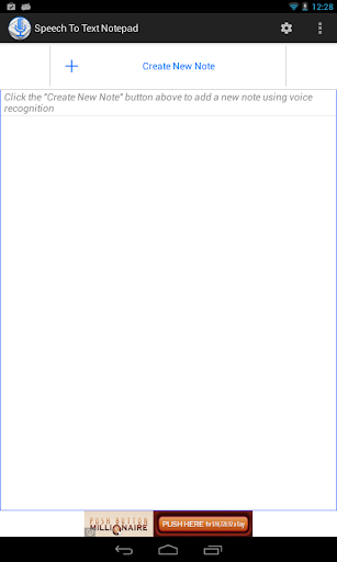 Speech To Text Notepad - عکس برنامه موبایلی اندروید