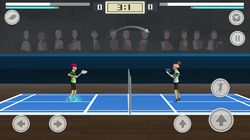 Badminton Mania - Gameplay image of android game