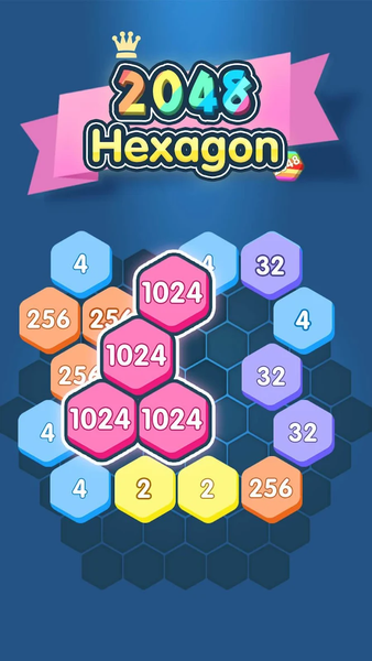 2048 Hexagon Block Puzzle - عکس بازی موبایلی اندروید