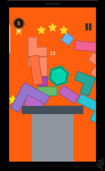 جنگ بلوک ها - عکس بازی موبایلی اندروید