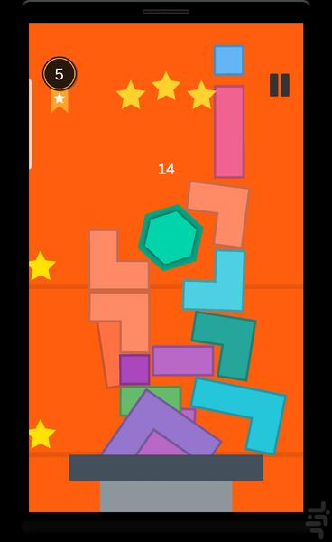 جنگ بلوک ها - عکس بازی موبایلی اندروید