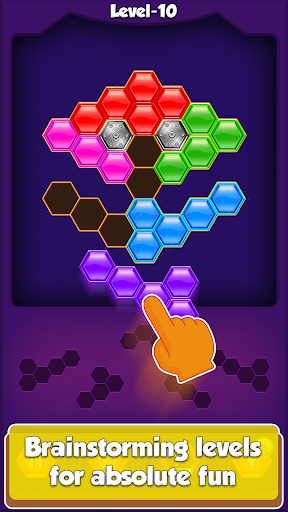 Hexa Blocks Puzzle - عکس بازی موبایلی اندروید
