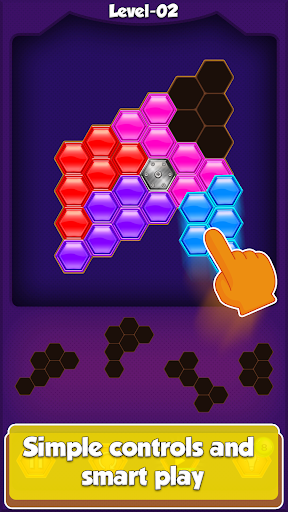 Hexa Blocks Puzzle - عکس بازی موبایلی اندروید