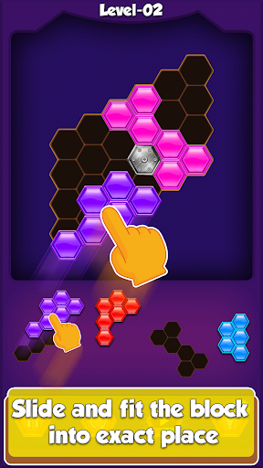 Hexa Blocks Puzzle - عکس بازی موبایلی اندروید