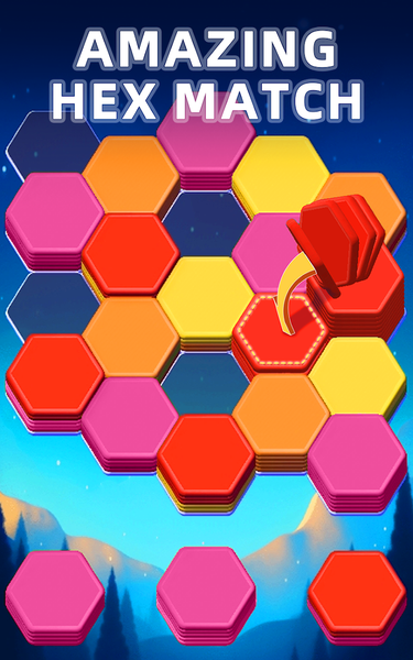 Hexa Master 3D - Color Sort - Gameplay image of android game