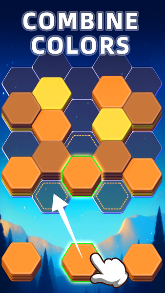 Hexa Master 3D - Color Sort - Gameplay image of android game