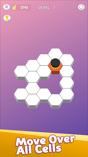 Hex-A-Maze - عکس بازی موبایلی اندروید