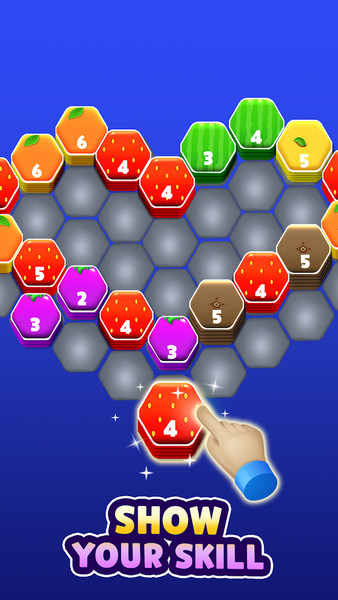 Hexa Music - Color Puzzle - Gameplay image of android game