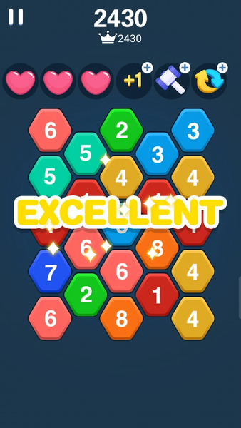 Hexa Number Puzzle - عکس بازی موبایلی اندروید