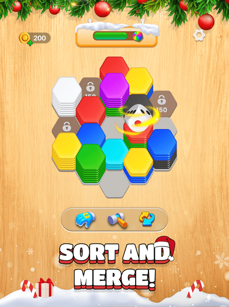 Dream Hex®: ASMR ۳D Merge Game - عکس بازی موبایلی اندروید