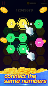 HexaPop Link 2248 - عکس بازی موبایلی اندروید