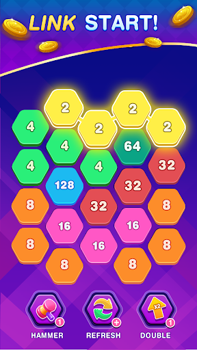 HexaPop Link 2248 - Image screenshot of android app