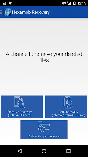 Hexamob Recovery - Image screenshot of android app