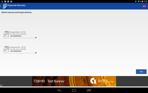Hexamob Recovery - عکس برنامه موبایلی اندروید