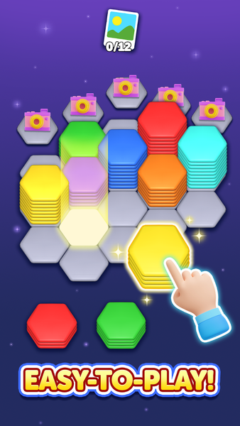 Hexa Puzzle: Sort Master - Gameplay image of android game