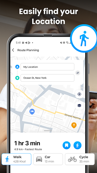Hexia GPS Maps & Navigation - عکس برنامه موبایلی اندروید