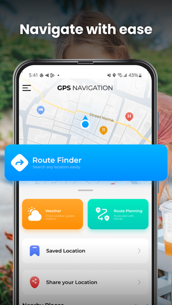 Hexia GPS Maps & Navigation - عکس برنامه موبایلی اندروید