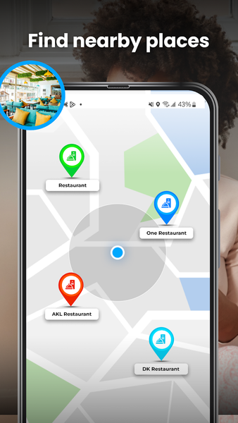 Hexia GPS Maps & Navigation - عکس برنامه موبایلی اندروید
